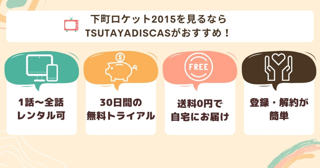 下町ロケット2015TSUTAYA